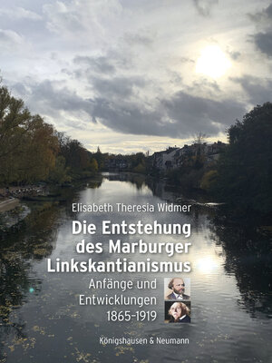 cover image of Die Entstehung des Marburger Linkskantianismus